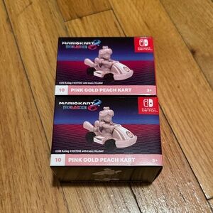 (BRAND NEW) Mario Kart Deluxe 8 Pink Gold Peach Kart McDonald’s Toy
